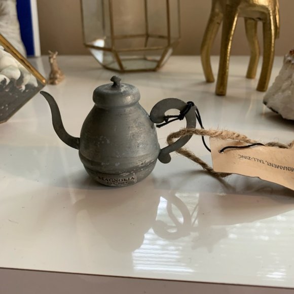 Magnolia Home Teapot Ornament - Picture 1 of 7